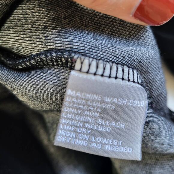 Vintage Capacity Knits Jacket Womens  XL Black Velour Embroidered Floral… - Picture 7 of 11